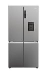 Haier HCR5919EHMP Réfrigérateur 4 Porte 525LT Nofrost Distributeur Inox Classe E