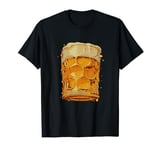 Funny Beer Drinkers Symbolic Cold Pint Ale Lager Beer Pint T-Shirt