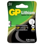 GP Batteries CR 123A-U1/123A Foto batteri lithium, 3 V
