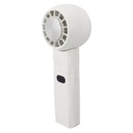 (White)Handheld Turbo Fan Mini Portable Hand Fan 4000mAh Portable USB