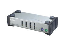 ATEN 4p PS2 KVM  for USB, SUN Cable (CS84AC-AT)