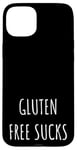 Coque pour iPhone 15 Plus Gluten Free Sucks - Dieting Nutritionist Nutrition Bread