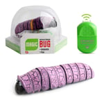 MAFANG® Jouets Délicats, Jouet De Farce, Drôle Réaliste Farce Farce Jouet-Chenille Jouet Télécommande Infrarouge Cadeau Danniversaire Roman Poisson Davril Accessoires De Farce,Violet