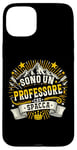 Coque pour iPhone 15 Plus Sono Un Professore - Idee Regalo Uomo Compleanno Professore