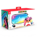 Pack Manette filaire Pdp Rematch Rose violet pour Nintendo Switch Nintendo Switch Lite et Nintendo Switch Modèle OLED + Etui de voyage Star Spectrum