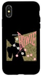 Coque pour iPhone X/XS David Bowie Let's Dance Rose et Or