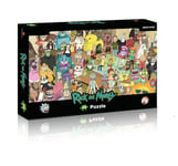 RICK AND MORTY Palapeli Rick&Morty, 1000 palaa