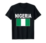 Nigeria Flag Cool Nigerian Flags Men Women T-Shirt