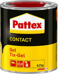 Pattex Colle contact type néoprène- Formule Gel tous matériaux- boite 625 gr, Boîte de 650g