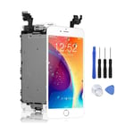 BLOC LCD POUR IPHONE 6 PLUS BLANC TOUT ASSEMBLÉ VITRE TACTILE + ECRAN LCD