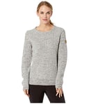 Fjallraven Women's Övik Structure Sweater Sweatshirt, Grey, S