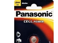 Panasonic Lr44l/1Bp - Batteri Lr44 - Alkaliskt - 120 Mah