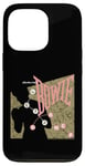 Coque pour iPhone 13 Pro David Bowie Let's Dance Rose et Or