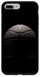 Coque pour iPhone 7 Plus/8 Plus Ballon de basket simple noir et blanc