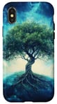 iPhone X/XS Fantasy Yggdrasil Tree Life Nature Tree life Zen Case