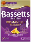 Bassetts Vitamins Woman 50+ Multivitamins & Multiminerals Orange & Lemon 30's