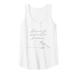 Womens His Eye is on the Sparrow Tank Top