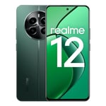 realme Teléfono Móvil 12 4G 8+256 GB, Chipset Snapdragon 685, Écran AMOLED 120 Hz Ultra Fluide, Appareil Photo Portrait Sony LYT-600 avec OIS, Batterie puissante de 5 000 mAh, Vert, Pas d'adaptateur