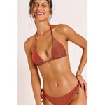 Banana Moon Rico Seaglitter - Haut de bikini femme Paprika S / 36