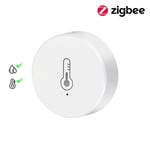 Tuya-Capteur de température et d'humidité intelligent,hygromètre intérieur,contrôle de la vie via Alexa et Google Home,Wi-Fi,Therye.com,Zigbee - Type 01 ZigBee