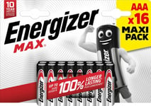 Energizer 16X Bateria Energizer Max Aaa Lr03 /16 Eco Cena Za Blister 16Szt.