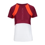 Northug Lyngdal Training Tee, Dame Beet Red L