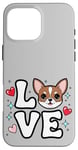 Coque pour iPhone 16 Pro Max Chihuahua Love Chichi mignon Chichi Maman Filles Femmes