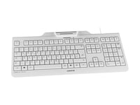 CHERRY KC 1000 SC - Clavier - Belge - gris pâle