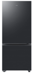 SAMSUNG 427L Bottom Mount Fridge Freezer Black