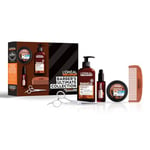 L’Oréal Paris Men Expert Barber’s Ultimate Collection Giftset for Men, Beard, Face & Hair Wash 200ml, Beard & Skin Oil 30ml & Matt Molding Clay 75ml, Barber Club Trio With Cedarwood Essential Oil