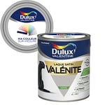 Ma Couleur Sur-mesure par Dulux Valentine – Peinture Laque Glycéro - Grande résistance pour boiseries et ferronneries - Satin Béton Gris 2 L