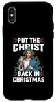 iPhone X/XS Put the Christ Back in Christmas Christian Faith Holiday Case