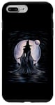 Coque pour iPhone 7 Plus/8 Plus Witch Moon Magic Spellcaster T-shirt graphique Femme