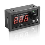 Pwm-motorvarvtalsregulator Justerbar hastighetsregulator Dc 5v-30v 12a 360w Mgp-motorregulator med Du