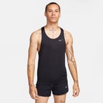 Nike Dri-FIT Fast Singlet Svart för Löpare | Lätt och Sval Tröja - Handla nu på Loparshop.se!