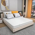 Mundialflex Matelas 160x190 Haut de 20 cm, déhoussable, indéformable, revêtement en Cactus. Artisanat Italien.