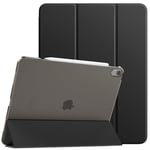 TiMOVO Coque pour iPad Air 13 Pouces M2 2024, Étui Fine avec Support pour iPad Air 13 Pouces, Support Touch ID, Étui Auto Sommeil/Réveil avec Dos Translucide pour iPad Air 13 - Noir