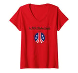 Womens Aliens U.S.S. Sulaco U.S. Colonial Marines V-Neck T-Shirt