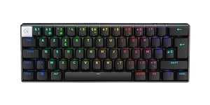 Logitech G Pro X 60 Lightspeed, Clavier Gaming sans Fil, mécanique Ultra Compact TKL 60% pour PC Windows, Noir, Disposición QWERTY Español