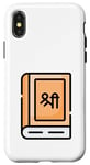 iPhone X/XS Bhagavad Gita Yoga Chakra Meditation Spiritual Moon Child Case