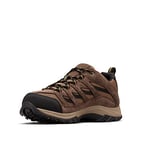 Columbia Men's Crestwood, Low Rise Trekking and Hiking Shoes, Dark Brown/Baker, 10.5