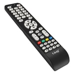 LinQ Universal TV Remote Control Samsung LCD PLASMA LED 4K, Black