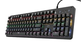 TRUST Trust Gaming GXT 1863 Thaz Clavier Mécanique Filaire avec Interrupteurs Outemu Red, AZERTY Français