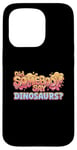 Coque pour iPhone 15 Pro Paléontologue Dinosaure en peluche Fan de paléontologie