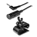 Sound-way Microphone Jack 3,5 mm pour autoradio Bluetooth Compatible avec Alpine JVC Kenwood Sony