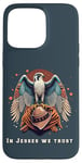 iPhone 15 Pro Max In Jesses We Trust Epic Cool Falconry Falconer Bird Hawking Case