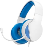 Janus Casque Gaming pour PS4/PS5/Xbox One/Xbox Series X/S Consoles et PC/Mobile/Tablette, Casque Gaming avec Micro Pliable, Micro 3.5 mm Jack - Bleu