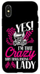 iPhone X/XS Dirt Track Racing Race Sprint Car Girlfriend Girl Grandma Case