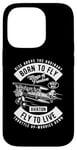 iPhone 14 Pro Wings of Freedom Retro Vintage Aviation Airplane Design Case