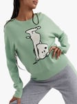 Chinti & Parker Wool and Cashmere Blend Dancing Snoopy Jumper